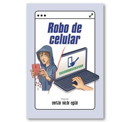 Ilustración Robo de celular